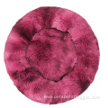 round washable multi color luxury dogs beds